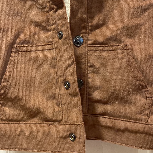 2T brown corduroy coat - Picture 3 of 5